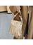 Kadın Crossbody Çanta Püsküller Küçük Sling Çanta Bayan Deri Omuz Çantası Satchel (Yurt Dışından) 3
