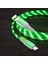 2m Parlayan 3A Hızlı Şarj Kablosu Yüksek Hızlı Akan Streamer Işık LED Veri Aktarımı Mikro USB Kablosu (Yurt Dışından) 1