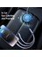 Iphone Android İçin Mdd 3'ü 1 Arada Geri Çekilebilir Şarj Kablosu Lightning Type C Mikro USB (Yurt Dışından) 5