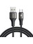 1.2m Işık Hızı Serisi 3A Usb A Mikro Hızlı Şarj Veri Kablosu Naylon Örgülü Kablo (Yurt Dışından) 1