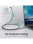 1 M Tip C Kablo Erkek Erkek Kablo Thunderbolt 3.0 Hızlı Veri Iletimi 10 Gbps'ye Kadar Güç Şarj Hattı USB C Cihazları İçin Uyumlu (Yurt Dışından) 5