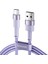 2m 3A Hızlı Şarjlı Usb'den Type-C'ye Veri Kablosu Örgülü Tel - Mor (Yurt Dışından) 6