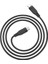 iPhone 15 Serisi için 60W Yüksek Güçlü Usb-C-Usb-C Tpe Şarj Veri Kablosu 1,2m-Siyah (Yurt Dışından) 5