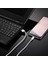 iPhone 15 Serisi için 0,5 M Dokuma Doku Tip-C USB Ters Çevrilebilir Kablo, Samsung Note 8/s8/s8 Plus Vb. için-Beyaz (Yurt Dışından) 5