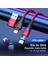 6'sı 1 Arada 1m Manyetik Şarj Kablosu Pd 60W Type-C/usb-A-Ip/type-C/mikro USB Veri Kablosu-Mor (Yurt Dışından) 2