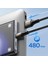 iPhone 15 Serisi Pd 30W Hızlı Şarj Tip-C-Aydınlatma Veri Kablosu için 1,2m Işık Hızı Serisi-Siyah (Yurt Dışından) 4
