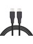 iPhone 15 Serisi için UC-072-BK-2.0M 65W Hızlı Şarj Kablosu Tip-C Erkek-Tip-C Erkek USB 2.0 Veri Kablosu-Siyah (Yurt Dışından) 1