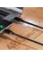 iPhone 15 Serisi için UC-072-BK-2.0M 65W Hızlı Şarj Kablosu Tip-C Erkek-Tip-C Erkek USB 2.0 Veri Kablosu-Siyah (Yurt Dışından) 5