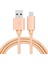 iPhone 7 Plus/7 Vb. için 2A Metal Lightning USB Şarj Senkronizasyonu Dokuma Kablo 1m-Altın (Yurt Dışından) 1