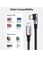 iPhone 15 Serisi için 2 M USB C Kablosu 100 W Pd Hızlı Şarj Kablosu Tip-C Erkek-Tip-C Erkek 90 Derece Dirsek Veri Kablosu (Yurt Dışından) 3