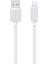 iPhone 2.4A Şarj Kablosu için 2m Usb'den Lightning'e 480MBPS Veri Kablosu-Beyaz (Yurt Dışından) 1