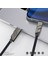 1,5 M Usb+Type-C+Ip+Mikro USB Şarj Kablosu Kablosu-Siyah (Yurt Dışından) 5