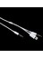 MH030 Lightning 8 Pin + 3,5mm Erkek-3,5mm Erkek iPhone Android için 2'si 1 Arada Aux Ses Kablosu-Beyaz (Yurt Dışından) 4