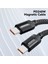 1m Manyetik Sarmal 100W USB C'den USB C'ye Kablo Örgülü Tip C Hızlı Şarj Kablosu (Yurt Dışından) 2
