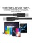 iPhone 15 Serisi için 2m Type-C-Type-C Pd 60W Şarj Kablosu Naylon Örgülü Usb2.0 Cep Telefonları, Tabletler, Dizüstü Bilgisayarlar için Şarj Veri Kablosu-Gri (Yurt Dışından) 5