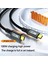 2m Usb3.2 20GBPS Type-C-Type-C Veri Kablosu 8k Senkronizasyon Ekranı 100W iPhone 15 Serisi için Şarj Kablosu (Yurt Dışından) 4