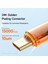 iPhone 15 Serisi için 1,2m Amber Serisi Şeffaf Type-C Veri Kablosu Pd 100W USB C Şarj Kablosu-Turuncu (Yurt Dışından) 5