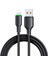 Alpha Serisi CA-474 1,2m Usb-A-Lightning Kablosu 3A Silikon Veri Kablosu-Siyah (Yurt Dışından) 1