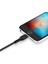 iPhone iPad Ipod Için X20 3 Metre 2A 8 Pimli Lightning USB Şarj ve Senkronizasyon Kablosu-Siyah (Yurt Dışından) 4