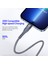 2m Usb-C-Lightning Kablosu Pd 20W Hızlı Şarj Aleti Naylon Örgülü Veri Kablosu-Gri (Yurt Dışından) 4