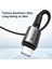 Mdd 1,8m Pd 36W iPhone için Lightning Şarj Kablosu, iPad Type-C-Lightning Veri Kablosu (Siyah) (Yurt Dışından) 3