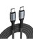 iPhone 15 Serisi için 1m Usb-C Pd Hızlı Şarj Kablosu Type-C-Type-C Veri Aktarım Kablosu Dahili E-Mark ÇIPI-100W (Yurt Dışından) 1