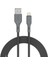 Usb'den Lightning 2.4A Şarj Kablosu 8 Pimli Veri Kablosu, 1m-Siyah (Yurt Dışından) 1