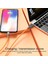 Usb'den Lightning 2.4A Şarj Kablosu 8 Pimli Veri Kablosu, 1m-Siyah (Yurt Dışından) 2