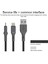 Usb'den Lightning 2.4A Şarj Kablosu 8 Pimli Veri Kablosu, 1m-Siyah (Yurt Dışından) 5