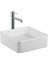 E-W1003MB Tezgah Üstü Lavabo Mat Beyaz 1