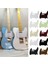 Vintage Beyaz Tarzı Tl-Scratch Plakası Usamexico Tele-Telecaster Gitar Çok Renkli Elektro Gitar Pickguard Scratch Plate Parçaları 24BD (Yurt Dışından) 2