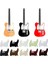 Vintage Beyaz Tarzı Tl-Scratch Plakası Usamexico Tele-Telecaster Gitar Çok Renkli Elektro Gitar Pickguard Scratch Plate Parçaları 24BD (Yurt Dışından) 3