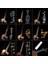 No.4 Stili Elektro Akustik Gitar Bas Ukulele Guitarra Aksesuarları Için 14 Stil Çapraz Kakma Decals Fretboard Sticker Ultra Ince Sticker (Yurt Dışından) 2