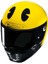 V10 Pac Man Mc3 Kapalı Motosiklet Kaskı Sarı Siyah 5