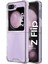 Samsung Galaxy Z Flip 6 Kılıf Shock Absorbing Şeffaf 1