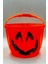 Halloween Işıklı Kulplu Şeker Kovası Bal Kabağı Turuncu 1