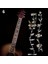 No.6 Stili Elektro Akustik Gitar Bas Ukulele Guitarra Aksesuarları Için 14 Stil Çapraz Kakma Decals Fretboard Sticker Ultra Ince Sticker (Yurt Dışından) 1