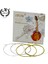 PJ0321 Stili M Mbat Mandolin Teli Bronz Sarı Gümüş Renkli Tam Set Gitar Parçaları Müzik Aletleri M101 (Yurt Dışından) 3