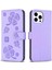 IPhone 13 Için Flip Case Pro Pu Deri Cüzdan Yonca Çiçek Kart Yuvaları (Yurt Dışından) 1