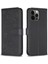 IPhone 12 Için Flip Case Pro Yonca Çiçek Çok Renkli Pu Deri Kart (Yurt Dışından) 1