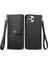 IPhone 11 Için Kılıf Pro Max Kordon Fermuar Cüzdan Aşk Deri Kılıf (Yurt Dışından) 5