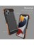 IPhone 13 Için Kılıf, Damla Koruma Alüminyum Metal Ahşap Tampon Çerçeve Kapak (Yurt Dışından) 3