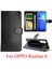 Realme 6 Kickstand Pu Deri Darbeye Dayanıklı Manyetik Kapatma Için Flip Case (Yurt Dışından) 4