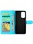 Oppo A93 5g Kickstand Darbeye Dayanıklı Manyetik Kapatma Kartı Pu Için Flip Case (Yurt Dışından) 5