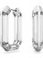 5671087 Swarovski Küpe Lucent:pe Hoop Whi/rhs 1