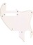 1 Katlı Beyaz Stil Pleroo Gitar Parçaları Abd Telecaster Tele F Delikli Hibrit Gitar Pickguard Çizik Plakası Tele Dönüşüm Pick-Up ile Sabitleme Deliği (Yurt Dışından) 1