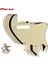 1 Katlı Beyaz Stil Pleroo Gitar Parçaları Abd Telecaster Tele F Delikli Hibrit Gitar Pickguard Çizik Plakası Tele Dönüşüm Pick-Up ile Sabitleme Deliği (Yurt Dışından) 2