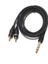 Siyah Stil Erkek Trs Stereo Fişten 2 Rca Phono Erkek Ses Y Bölücü Kablosu Ses Kablosu Trs'ten Çift Rca Erkek'e 1.5m (Yurt Dışından) 1
