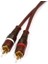 Siyah Stil Erkek Trs Stereo Fişten 2 Rca Phono Erkek Ses Y Bölücü Kablosu Ses Kablosu Trs'ten Çift Rca Erkek'e 1.5m (Yurt Dışından) 4