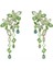 5652801 Swarovski Küpe Gema:drop Earrings Mixed Cuts, Green Gold-Tone Plated 1